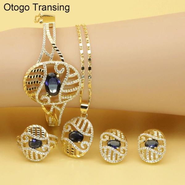 otogo transing pendant/ earrings/bracelet jewelry set gold color blue crystal zirconia classic bridal jewelry set women set203, Silver
otogo transing pendant/ earrings/bracelet jewelry set gold color blue crystal zirconia classic bridal jewelry set women set203, Silver