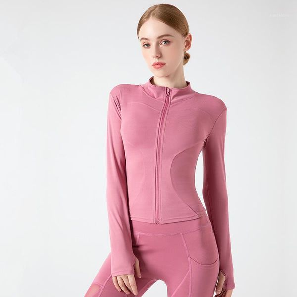 running jackets women sport zipper yoga coat thumb hole shirt sportwear girl thin quick dry high elastic gym fitness jacket1, Black;red
running jackets women sport zipper yoga coat thumb hole shirt sportwear girl thin quick dry high elastic gym fitness jacket1, Black;red