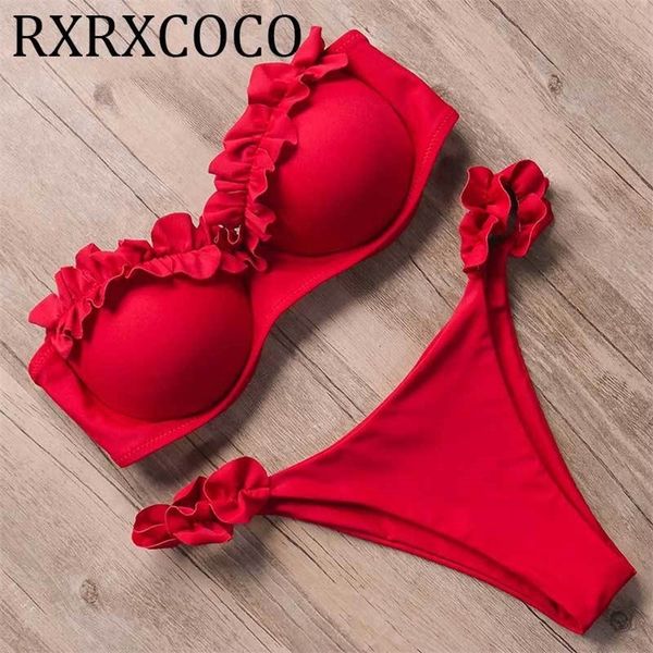 bandeau solid bikinis set push up swimsuit female swimwear white summer brazilian thong bathing suit women swim wear y200319, White;black
bandeau solid bikinis set push up swimsuit female swimwear white summer brazilian thong bathing suit women swim wear y200319, White;black