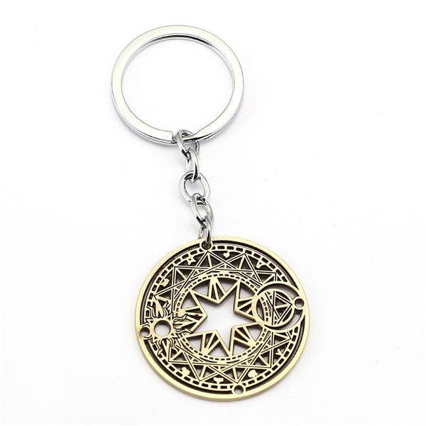 keychains anime cardcaptor sakura keychain car key chain magic circle ring holder pendant chaveiro men's cosplay accessories hc12042, Silver
keychains anime cardcaptor sakura keychain car key chain magic circle ring holder pendant chaveiro men's cosplay accessories hc12042, Silver