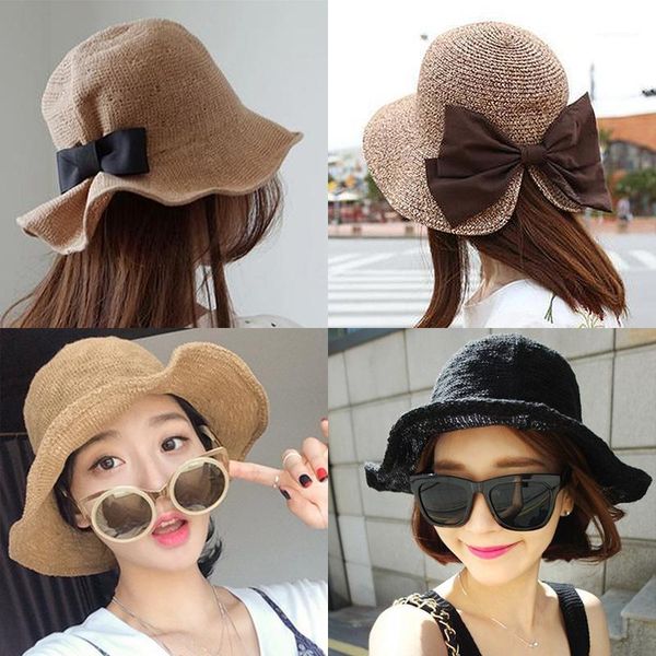 Summer Women Sun Hats High Quality Fashion Female Basin Hat Bowknot Sunscreen Beach Cap Women Fisherman Hat Lady Bucket Cap1, Blue;gray
Summer Women Sun Hats High Quality Fashion Female Basin Hat Bowknot Sunscreen Beach Cap Women Fisherman Hat Lady Bucket Cap1, Blue;gray