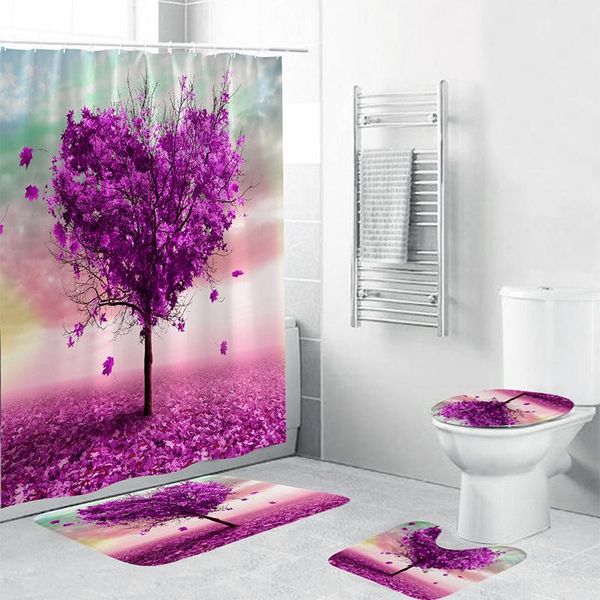 bathroom shower curtain mats tree printing durable waterproof bath curtain sets lid toilet cover non-slip bath pedestal rug set
bathroom shower curtain mats tree printing durable waterproof bath curtain sets lid toilet cover non-slip bath pedestal rug set