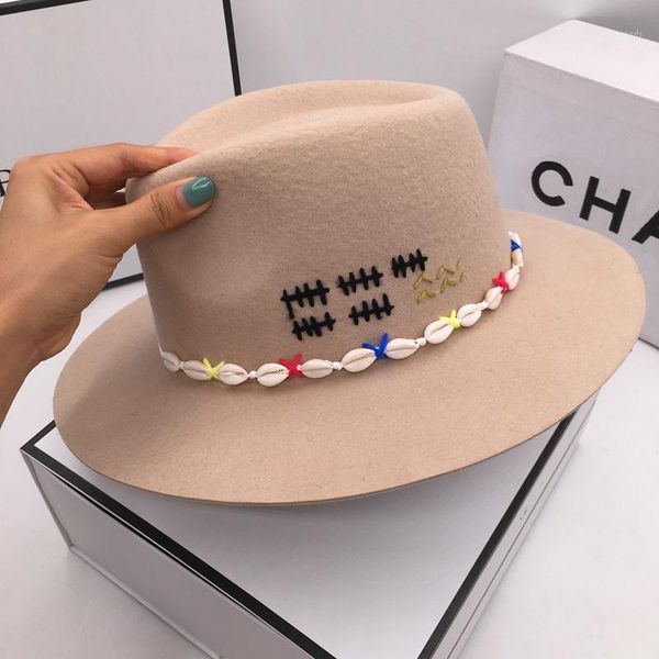 stingy brim hats winter wool khaki hat with the embroidery and baker british wind network fedora panama for woman1, Blue;gray
stingy brim hats winter wool khaki hat with the embroidery and baker british wind network fedora panama for woman1, Blue;gray