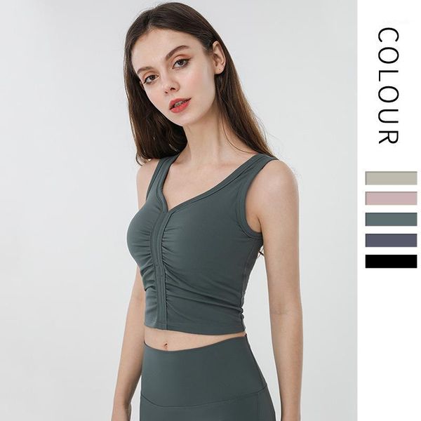 gym clothing nude yoga vest female sports underwear beautiful back bra sleeveless shirt running fitness clothes1, White;black
gym clothing nude yoga vest female sports underwear beautiful back bra sleeveless shirt running fitness clothes1, White;black
