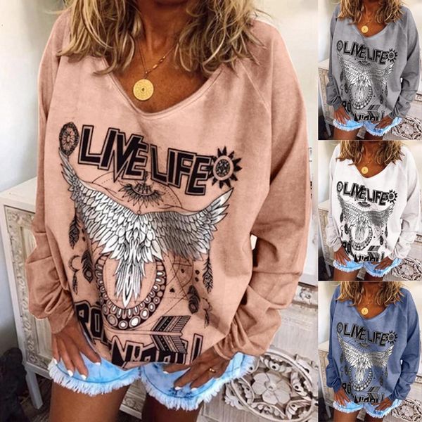 40 plus size women animal printing shirts ladies casual elegant baggy blouse print pullover o neck long sleeved graphic tee, White
40 plus size women animal printing shirts ladies casual elegant baggy blouse print pullover o neck long sleeved graphic tee, White