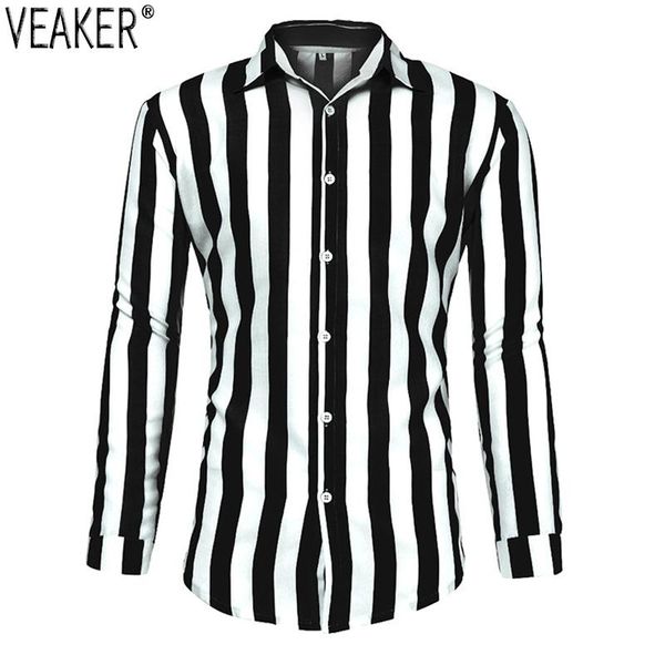 men's casual shirts 2021 long sleeves shirt male autumn black blue striped slim fit basic plus size -4xl, White;black
men's casual shirts 2021 long sleeves shirt male autumn black blue striped slim fit basic plus size -4xl, White;black