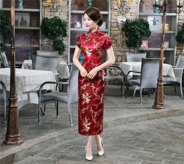 women floral chinese dress tang suit hanfu spring festival wedding party dresses for women satin bodycon tight split vestidos1, Red
women floral chinese dress tang suit hanfu spring festival wedding party dresses for women satin bodycon tight split vestidos1, Red