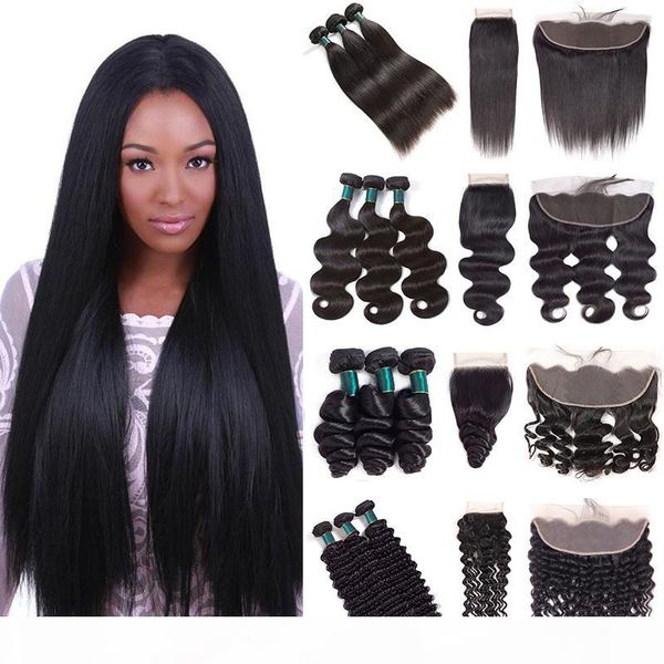 cuticle aligned hair extensions grade 10a brazilian virgin hair weave 3 bundles with 4x4 lace closure or 13x4 lace frontal great quality, Black
cuticle aligned hair extensions grade 10a brazilian virgin hair weave 3 bundles with 4x4 lace closure or 13x4 lace frontal great quality, Black