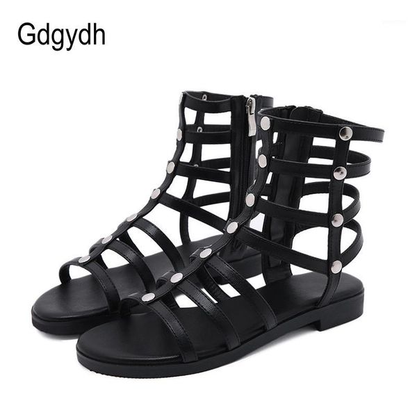 sandals gdgydh 2021 summer for women gladiator flat heels cut-out hollow buckle shoes female black zipper rome style1
sandals gdgydh 2021 summer for women gladiator flat heels cut-out hollow buckle shoes female black zipper rome style1