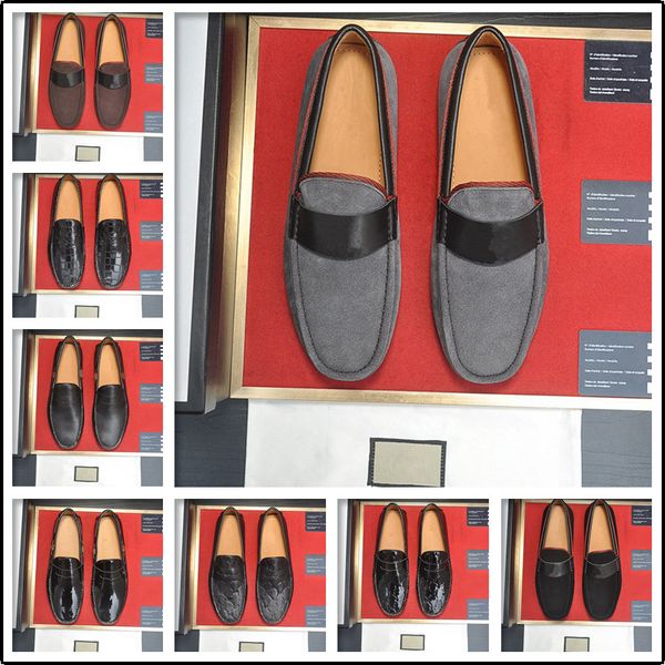 big size 35-45 slip on casual men loafers spring and autumn mens moccasins shoes genuine leather men's flats shoes, Black 
big size 35-45 slip on casual men loafers spring and autumn mens moccasins shoes genuine leather men's flats shoes, Black