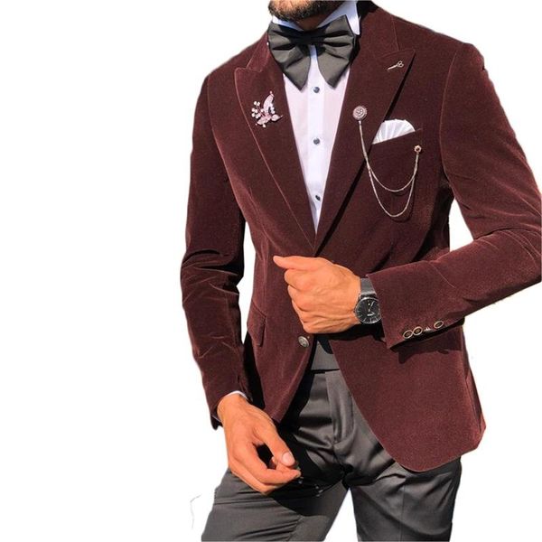 handsome velvet men suits 2 pieces custom made wedding suits lapel royal formal double breasted business coat+pant, White;black
handsome velvet men suits 2 pieces custom made wedding suits lapel royal formal double breasted business coat+pant, White;black