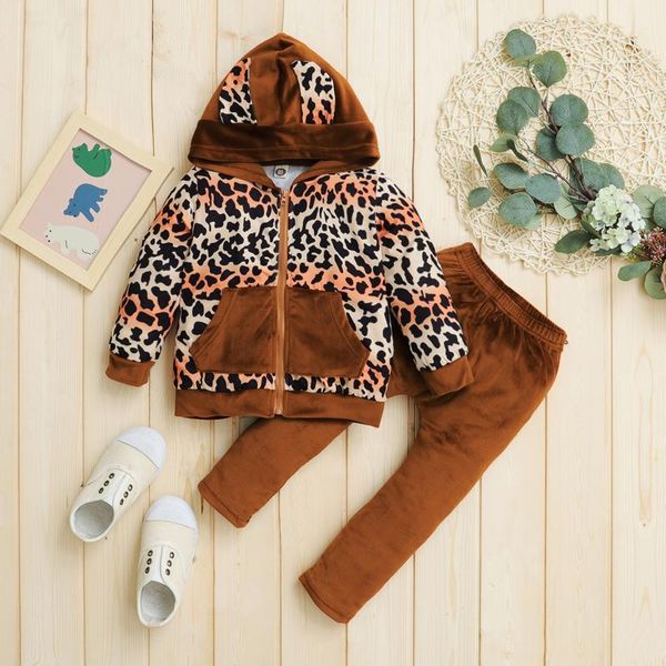 toddler sets baby boys girls fashion autumn winter leopard print hoodie zipper pullover +pants outfits children clothing, White
toddler sets baby boys girls fashion autumn winter leopard print hoodie zipper pullover +pants outfits children clothing, White