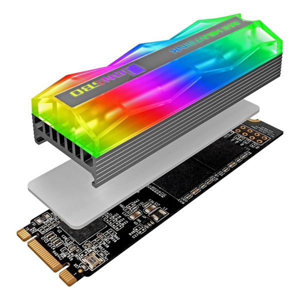 jonsbo m.2 ssd hard drive heatsink radiator 5v 3pin argb illuminating solid state hard disk cooler heat thermal cooling pad
jonsbo m.2 ssd hard drive heatsink radiator 5v 3pin argb illuminating solid state hard disk cooler heat thermal cooling pad