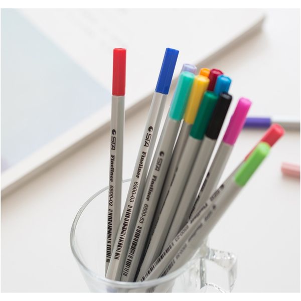 sta 26 colors fineliner pen 0.4mm micron needle tip colored pigma ink pen for students supplies f sqcydp new_dhbest, Blue;orange
sta 26 colors fineliner pen 0.4mm micron needle tip colored pigma ink pen for students supplies f sqcydp new_dhbest, Blue;orange