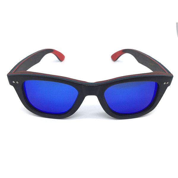 2020 trendy wooden eye glasses manufacturer custom wood polarized sunglasses