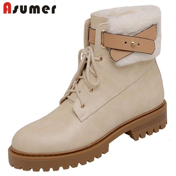 boots asumer snow 2021 est winter shoes women pu thick fur casual ankle keep warm lace up fashion ladies big size, Black
boots asumer snow 2021 est winter shoes women pu thick fur casual ankle keep warm lace up fashion ladies big size, Black