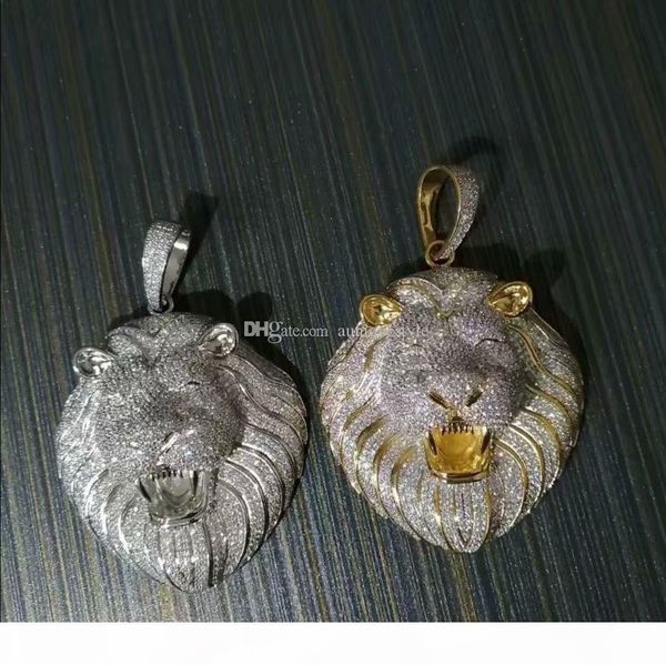 hip hop bling chains jewelry men iced out pendant luxury designer necklace mens gold chain pendants diamond cuban link rapper hiphop lion dj, Silver
hip hop bling chains jewelry men iced out pendant luxury designer necklace mens gold chain pendants diamond cuban link rapper hiphop lion dj, Silver