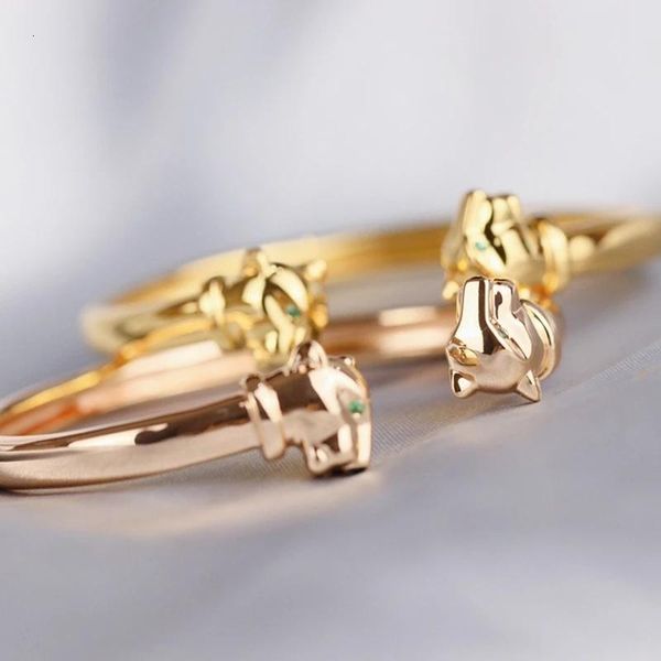 925 sterling silver jewelry leopard double panther head bangle wedding jewelry gold color, Black
925 sterling silver jewelry leopard double panther head bangle wedding jewelry gold color, Black