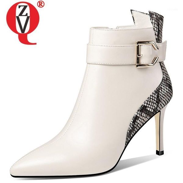 boots zvq winter fashion ankle outside super high heels genuine leather zip buckle women shoes drop size 34-391, Black
boots zvq winter fashion ankle outside super high heels genuine leather zip buckle women shoes drop size 34-391, Black