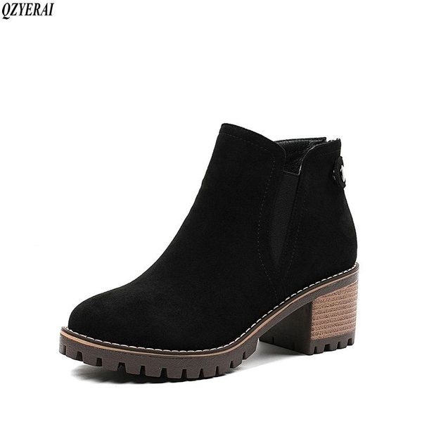 genuine leather british wind boots female 2020 new autumn suede women ankle boots casual booties women, Black
genuine leather british wind boots female 2020 new autumn suede women ankle boots casual booties women, Black