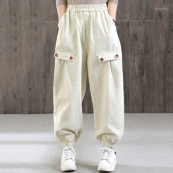 seebeautiful new fashion 2020 spring simple ealstic waist patch pockets trousers loose harem pants women w1171, Black;white
seebeautiful new fashion 2020 spring simple ealstic waist patch pockets trousers loose harem pants women w1171, Black;white