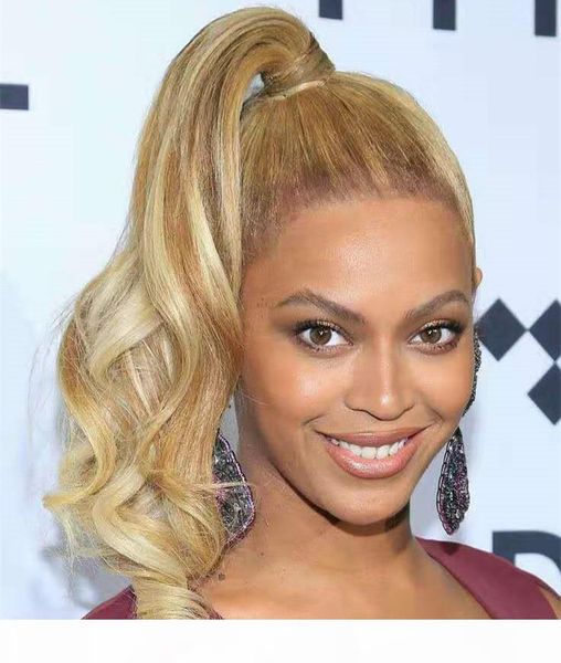 honey blondebody wavy ponytail hair extension african american , virgin human hair ponytails blond curly hairpiece drawstring wrap 120g, Black
honey blondebody wavy ponytail hair extension african american , virgin human hair ponytails blond curly hairpiece drawstring wrap 120g, Black