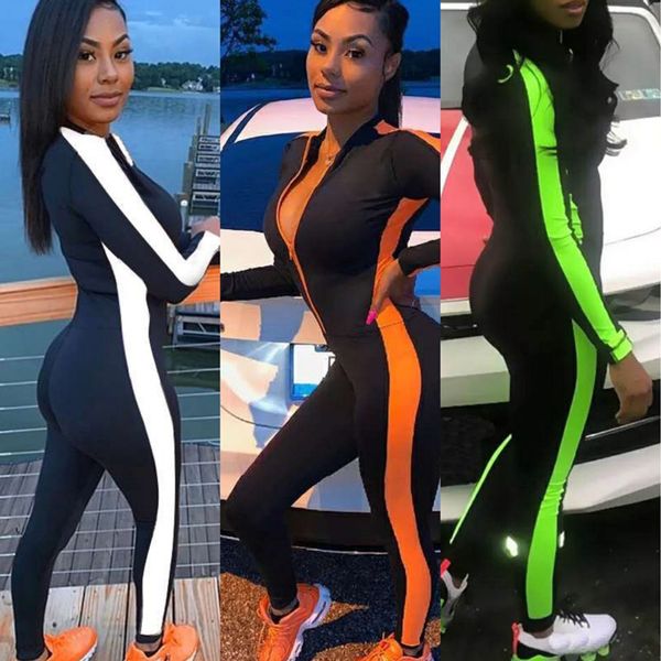 women fitness jumpsuit designer winter full sleeve zipper turtleneck skinny slim female casual bodysuit yoga pants rompers new 2020, White
women fitness jumpsuit designer winter full sleeve zipper turtleneck skinny slim female casual bodysuit yoga pants rompers new 2020, White