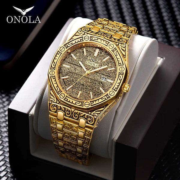 wholewatchesonola cross-border fashion antique steel belt waterproof mens quartz watch gold watch mens watch band, Silver
wholewatchesonola cross-border fashion antique steel belt waterproof mens quartz watch gold watch mens watch band, Silver