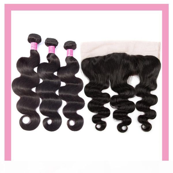 peruvian unprocessed human hair 3 bundles with 13x4 lace frontal pre plucked body wave hair extensions 8-30inch with closure frontal, Black;brown
peruvian unprocessed human hair 3 bundles with 13x4 lace frontal pre plucked body wave hair extensions 8-30inch with closure frontal, Black;brown
