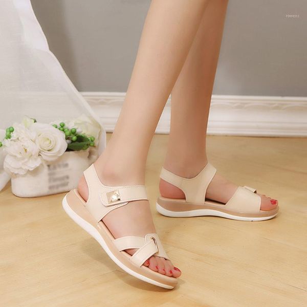 women's solid color sandals summer breathable casual shoes sandals ladies shoes fashion outside1, Black
women's solid color sandals summer breathable casual shoes sandals ladies shoes fashion outside1, Black