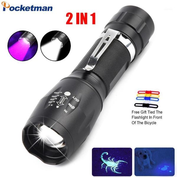 portable uv led 2 in 1 purple/white light black light ultraviolet torch ultraviolet urine detector1
portable uv led 2 in 1 purple/white light black light ultraviolet torch ultraviolet urine detector1