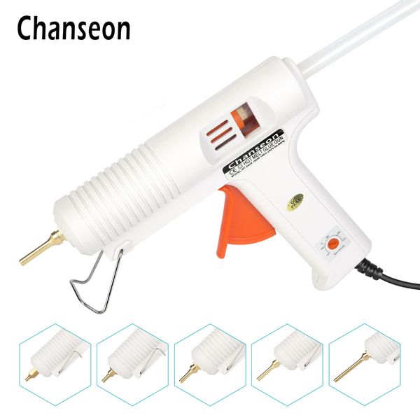 chanseon 150w eu/us melt glue gun smart adjustable temperature copper nozzle heater muzzle diameter 11mm craft repair tool
chanseon 150w eu/us melt glue gun smart adjustable temperature copper nozzle heater muzzle diameter 11mm craft repair tool
