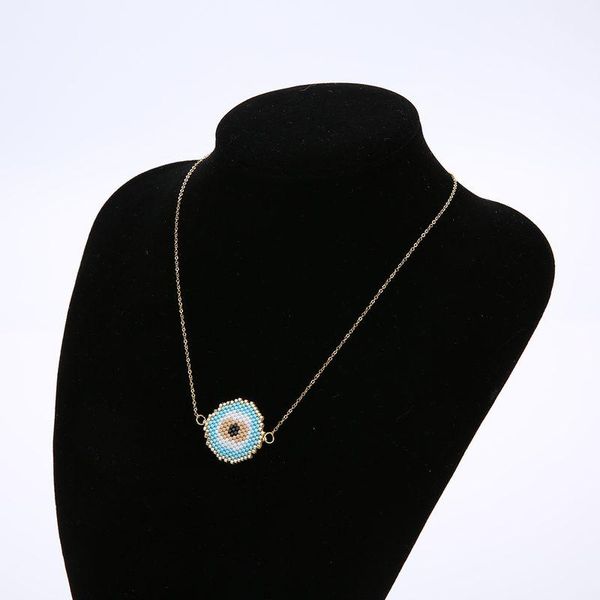 SHINUSBOHO 2021 Women Jewelry Blue Lucky Eye Statement Necklace for Men MIYUKI Delica Necklace Pendants Couple collar, Silver
SHINUSBOHO 2021 Women Jewelry Blue Lucky Eye Statement Necklace for Men MIYUKI Delica Necklace Pendants Couple collar, Silver