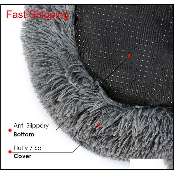 round plush cat bed house cat mat winter warm sleeping cats nest soft long plush dog basket pet cushion portable qylydn packing2010
round plush cat bed house cat mat winter warm sleeping cats nest soft long plush dog basket pet cushion portable qylydn packing2010