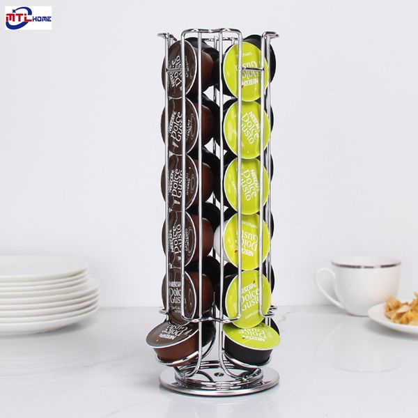 coffee pod holder storage 24 pcs nespresso stand kitchen metal shelves organization capsules rack q0109
coffee pod holder storage 24 pcs nespresso stand kitchen metal shelves organization capsules rack q0109