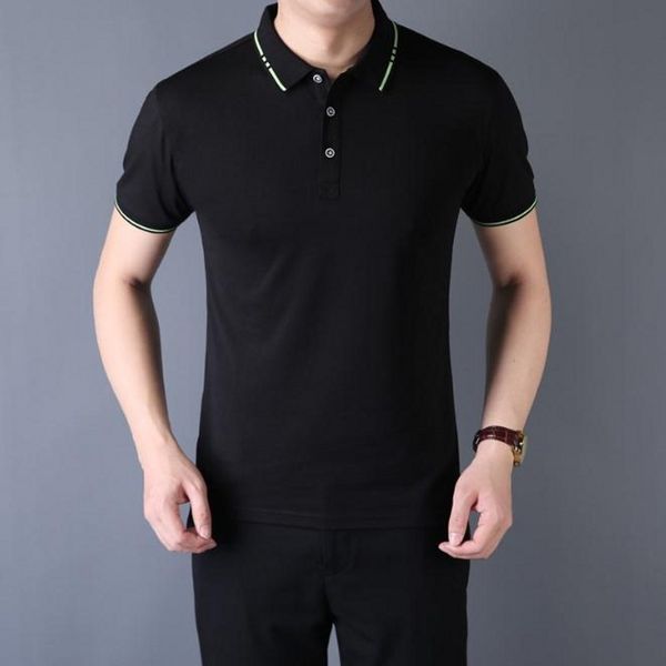 mens t shirts t shirt mens summer polo short sleeve t shirts emboridered crewneck casual, White;black
mens t shirts t shirt mens summer polo short sleeve t shirts emboridered crewneck casual, White;black