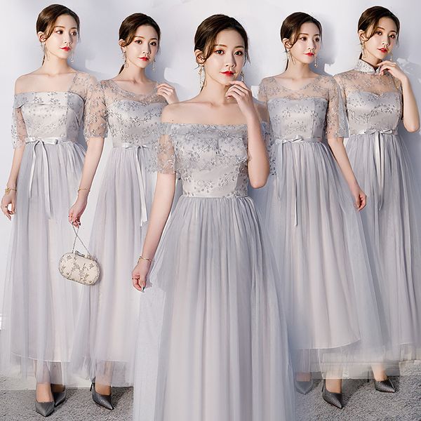 summer a-line ankle-length mesh zipper floral belt elegant pink gray women company annual meeting bridesmaid dresses 9748, White;pink
summer a-line ankle-length mesh zipper floral belt elegant pink gray women company annual meeting bridesmaid dresses 9748, White;pink