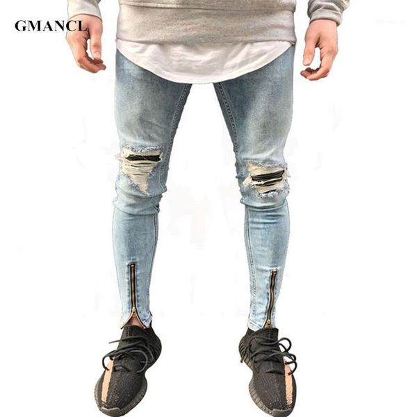 gmancl hip hop mens jeans patches distressed jeans slim fit skinny leg rock ripped stretch denim jogger pants plus size 381, Blue
gmancl hip hop mens jeans patches distressed jeans slim fit skinny leg rock ripped stretch denim jogger pants plus size 381, Blue