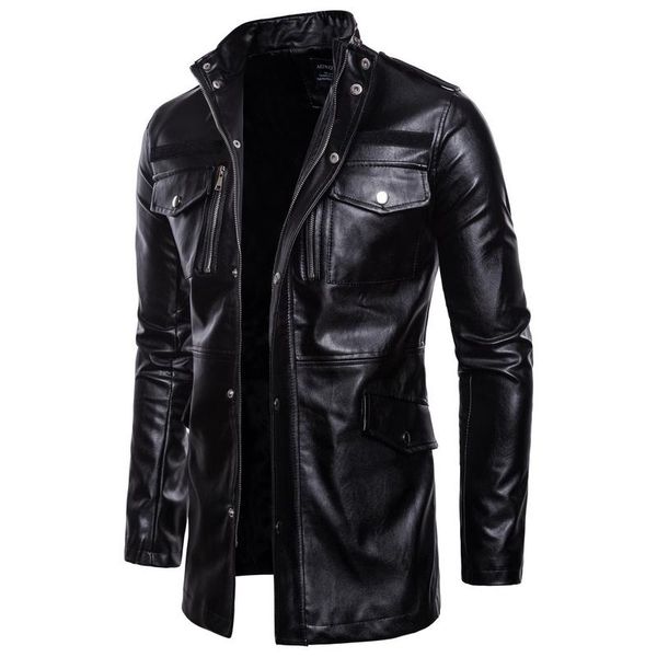 autumn men leather jacket fashion brand quality business casual long faux leather coats male jackets large size m-5xl, Black
autumn men leather jacket fashion brand quality business casual long faux leather coats male jackets large size m-5xl, Black
