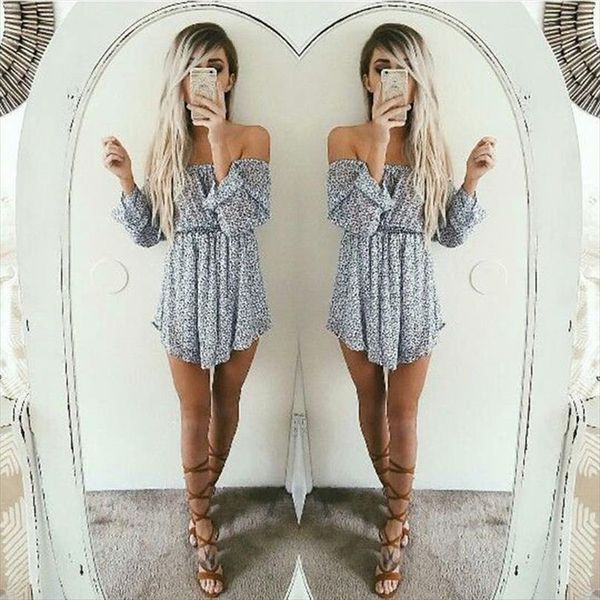 women summer boho short mini dress evening party beach dresses ladies womens casual off shoulder sundress clothing, Black;gray
women summer boho short mini dress evening party beach dresses ladies womens casual off shoulder sundress clothing, Black;gray