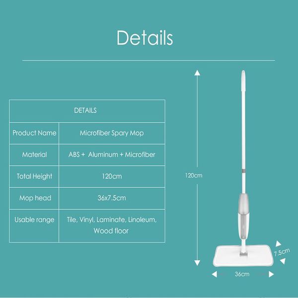 magic spray mop wooden floor with reusable microfiber pads 360 degree handle home windows kitchen mop sweeper broom clean tools wmtuyn
magic spray mop wooden floor with reusable microfiber pads 360 degree handle home windows kitchen mop sweeper broom clean tools wmtuyn
