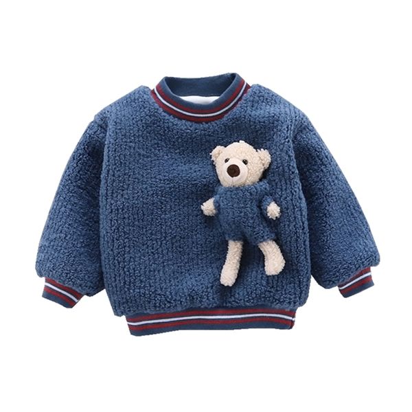 new autumn winter children fashion clothes kids boys girls cartoon sweater baby toddler thick cotton clothing infant casual coat 210308, Blue
new autumn winter children fashion clothes kids boys girls cartoon sweater baby toddler thick cotton clothing infant casual coat 210308, Blue