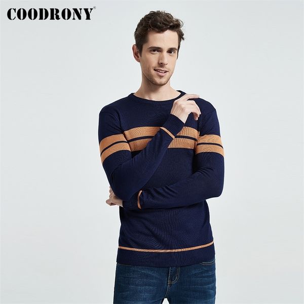 coodrony brand sweater men casual striped o-neck pull homme autumn winter cotton pullover men jersey hombre knitwear shirt c1006 201130, White;black
coodrony brand sweater men casual striped o-neck pull homme autumn winter cotton pullover men jersey hombre knitwear shirt c1006 201130, White;black