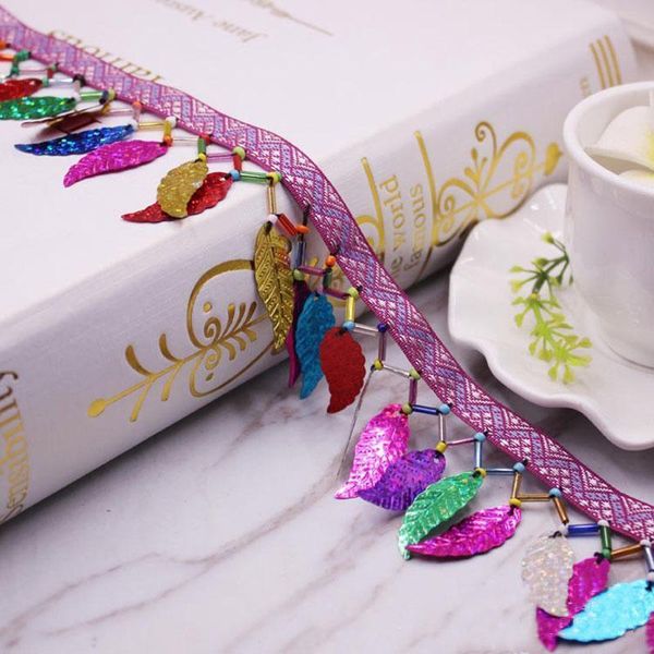 10yards accessories ribbon colored leaf sequins beaded lace tassel trimming fringes for diy sewing clothes curtains decoration h qylmgy
10yards accessories ribbon colored leaf sequins beaded lace tassel trimming fringes for diy sewing clothes curtains decoration h qylmgy