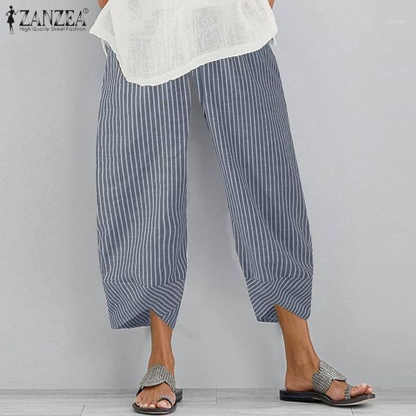 zanzea women vintage floral printed pants summer cotton linen harem pants elastic waist trousers loose pantalon plus size pant1, Black;white
zanzea women vintage floral printed pants summer cotton linen harem pants elastic waist trousers loose pantalon plus size pant1, Black;white