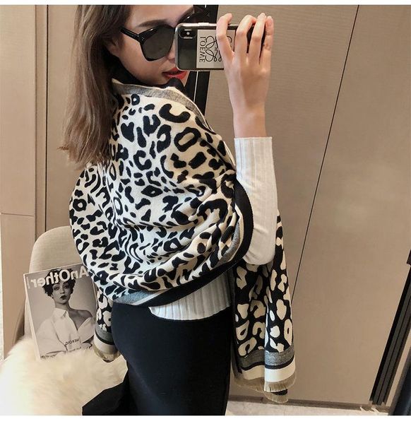 scarves 2021 brand women leopard cashmere scarf winter warm shawls and wraps lady print thick blanket neck bufanda, Blue;gray
scarves 2021 brand women leopard cashmere scarf winter warm shawls and wraps lady print thick blanket neck bufanda, Blue;gray
