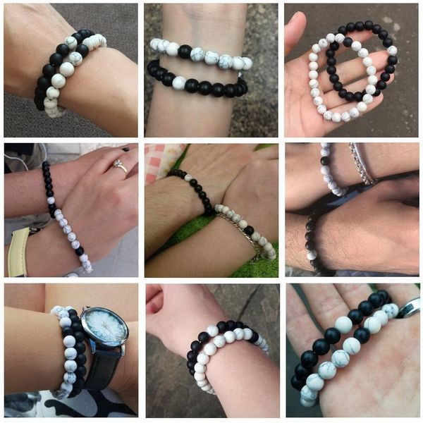2pcs set 7 style couples distance bracelet natural stone yoga beaded bracelet for men women friend gift charm strand jewelry h bbytxc, Golden;silver
2pcs set 7 style couples distance bracelet natural stone yoga beaded bracelet for men women friend gift charm strand jewelry h bbytxc, Golden;silver