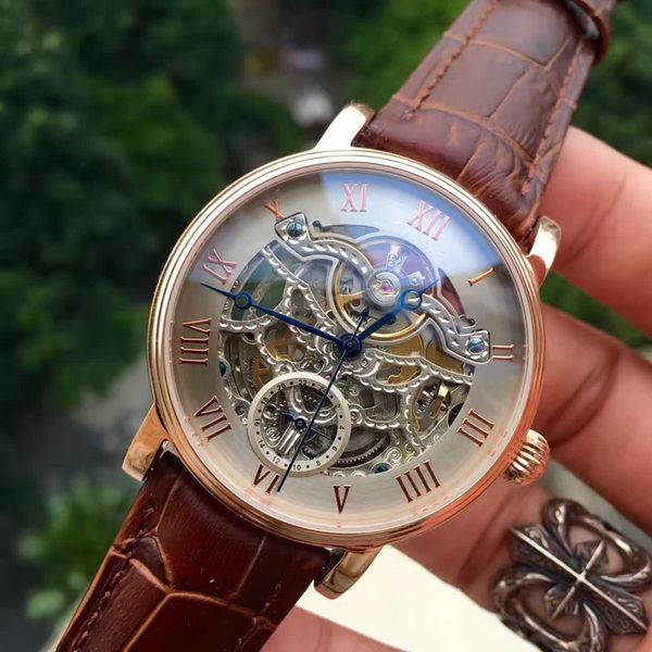 watch men's high grade men's watch fashion waterproof men's mechanical watch, Slivery;brown
watch men's high grade men's watch fashion waterproof men's mechanical watch, Slivery;brown