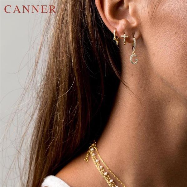 925 sterling silver round gold silver color cross small hoop earrings for women simple geometric bead rivet earrings jewelry, Golden;silver
925 sterling silver round gold silver color cross small hoop earrings for women simple geometric bead rivet earrings jewelry, Golden;silver