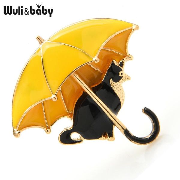 pins, brooches wuli&baby cute cat under umbrella for women enamel 4-color animal party casual brooch pins gifts, Gray
pins, brooches wuli&baby cute cat under umbrella for women enamel 4-color animal party casual brooch pins gifts, Gray